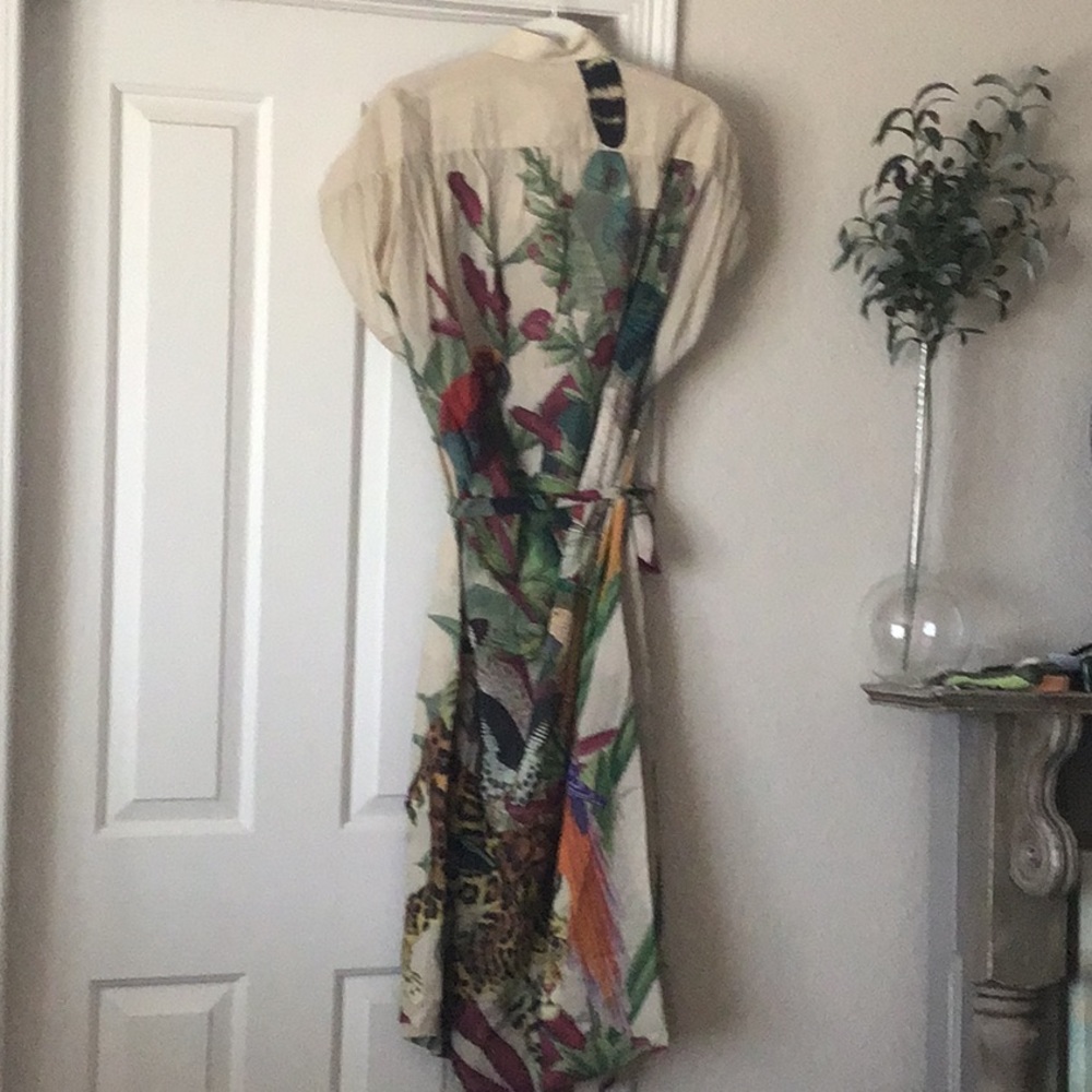 Anthropologie Carolina K Menagerie Dress S - Picture 6 of 10